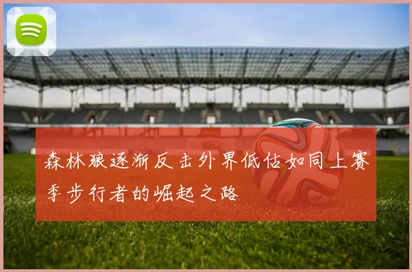 森林狼逐渐反击外界低估如同上赛季步行者的崛起之路
